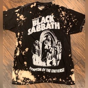 Vintage Style Black Sabbath Shirt Mens Small